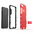 Slim Armour Tough Shockproof Case & Stand for Huawei Nova 2 Lite - Red