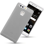 Flexi Gel Slim Case for Huawei P9 - Smoke White (Two-Tone)