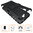 Dual Layer Rugged Tough Case & Stand for Huawei Mate 9 - Black