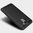 Flexi Slim Carbon Fibre Case for Huawei Y7 - Brushed Black