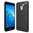 Flexi Slim Carbon Fibre Case for Huawei Y7 - Brushed Black