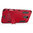 Slim Armour Tough Shockproof Case & Stand for Huawei Y7 - Red