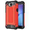 Military Defender Tough Shockproof Case for Huawei Y5 (2017) - Red