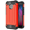 Military Defender Tough Shockproof Case for Motorola Moto G5S - Red