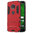 Slim Armour Tough Shockproof Case & Stand for Motorola Moto G6 - Red