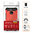 Military Defender Shockproof Case for Motorola Moto G5 Plus - Red