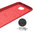 Flexi Slim Carbon Fibre Case for Motorola Moto Z - Brushed Red