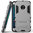 Slim Armour Tough Shockproof Case & Stand for Motorola Moto G5 Plus - Grey