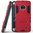 Slim Armour Tough Shockproof Case & Stand for Motorola Moto G5 Plus - Red