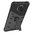 Slim Shield Tough Shockproof Case & Stand for Motorola Moto C - Grey