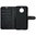 Leather Wallet Case & Card Holder Pouch for Motorola Moto G5S Plus - Black