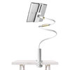 Kakusiga Rotating Flexible Arm Desk Bed Holder Clamp for iPad / Tablet