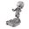 Iron Man Statue Metal Desktop Stand Holder for Mobile Phone - Silver