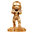 Iron Man Statue Metal Desktop Stand & Holder for Mobile Phone - Gold