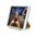 Samdi Universal Wooden Desktop Stand for iPad / Tablet - Oak White