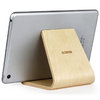 SAMDI Universal Wooden Desktop Stand for iPad / Tablet - Oak White