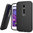 Heavy Duty Hybrid Armour Case for Motorola Moto G (3rd Gen) - Black