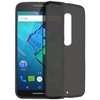 Flexi Gel Case for Motorola Moto X Style - Smoke Black (Two-Tone)