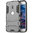 Slim Armour Rugged Tough Case & Stand for Motorola Moto G4 Play - Grey