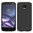 Flexi Slim Gel Case for Motorola Moto Z - Black (Two-Tone)