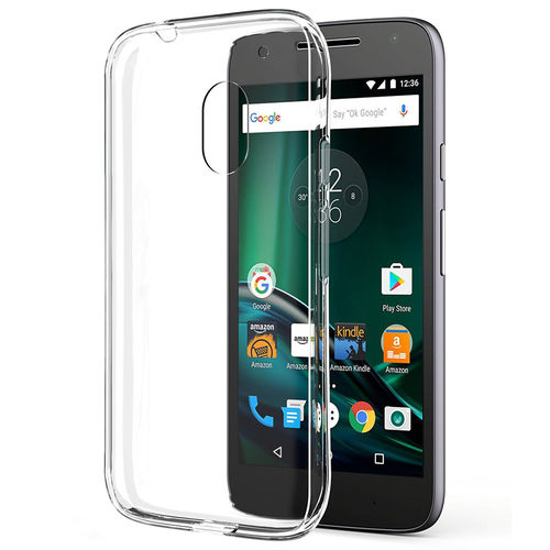 Flexi Slim Gel Case for Motorola Moto G4 Play - Clear (Gloss Grip)