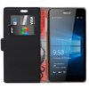 Go to product Leather Wallet Case & Card Holder for Microsoft Lumia 950 - Black