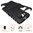 Dual Layer Rugged Tough Shockproof Case & Stand for Microsoft Lumia 950 XL - Black