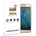 (2-Pack) Clear Film Screen Protector for Motorola Moto G5S Plus