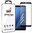 Full Coverage Tempered Glass Screen Protector for Samsung Galaxy A8 (2018) - Black