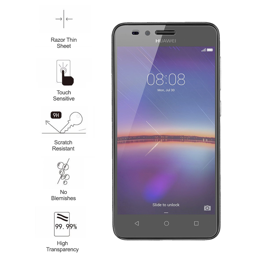 9H Tempered Glass Screen Protector for Huawei Y3II