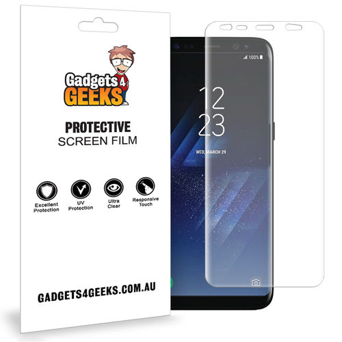 (2-Pack) Full Coverage TPU Film Screen Protector for Samsung Galaxy S8+