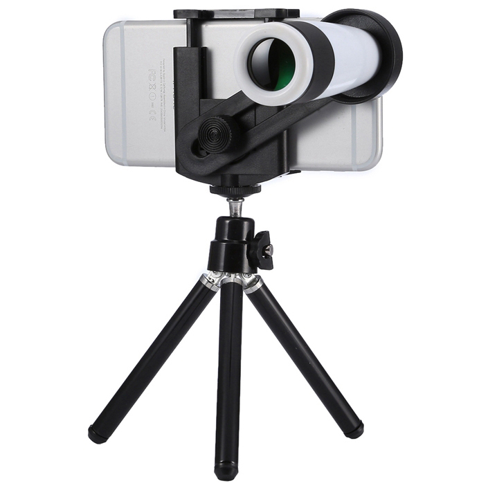 mobile lens with tripod