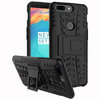 Dual Layer Rugged Tough Shockproof Case for OnePlus 5T - Black