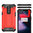 Military Defender Tough Shockproof Case for OnePlus 6 - Red