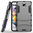 Slim Armour Tough Shockproof Case & Stand for OnePlus 3 / 3T - Grey