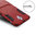 Slim Armour Tough Shockproof Case & Stand for One Plus 3 / 3T - Red