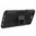 Dual Layer Rugged Tough Shockproof Case & Stand for OnePlus 5 - Black