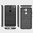 Flexi Slim Carbon Fibre Case for Nokia 8 Sirocco - Brushed Black