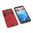 Slim Armour Tough Shockproof Case & Stand for Nokia 7 Plus - Red