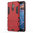 Slim Armour Tough Shockproof Case & Stand for Nokia 7 Plus - Red