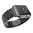 Xincuco Stainless Steel Link Strap for Apple Watch 42mm / 44mm / 45mm / 46mm / Ultra 49mm - Black