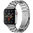 Xincuco 3-Link Stainless Steel Wrist Strap for Apple Watch 42mm / 44mm / 45mm / Ultra 49mm - Silver