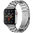 Xincuco Stainless Steel Link Strap for Apple Watch 42mm / 44mm / 45mm / 46mm / Ultra 49mm - Silver