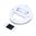 36 LED Ring Selfie Light Clip / Adjustable Brightness for Phone - White