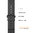 Xincuco Nylon Woven Buckle Band  for Apple Watch 42mm / 44mm / 45mm / 46mm / Ultra 49mm - Black