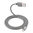 1m YKnife No-Tangle Nylon MFI Lightning Cable for iPhone / iPad - Grey
