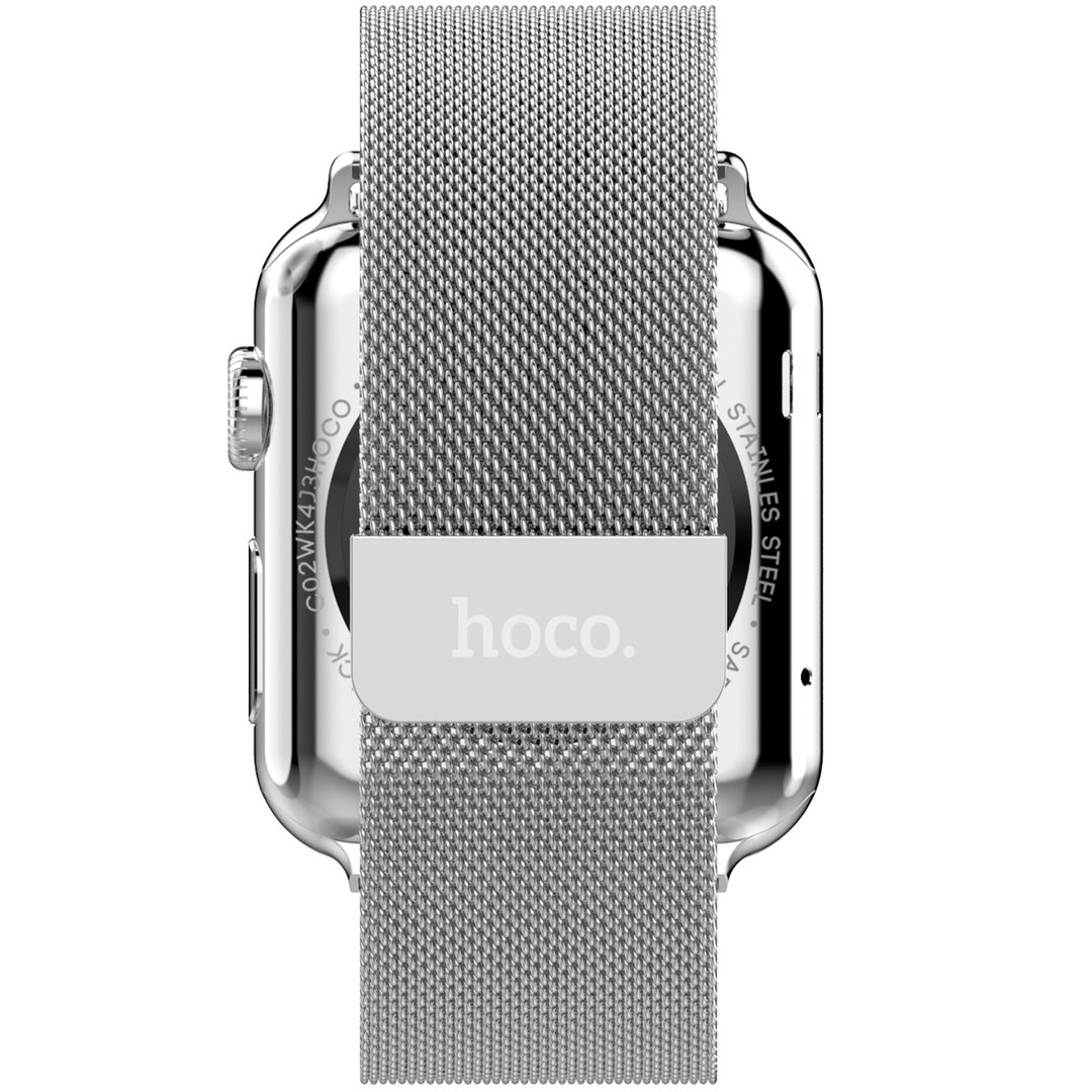 Hoco 316L Milanese Band for Apple Watch 42mm 44mm Silver
