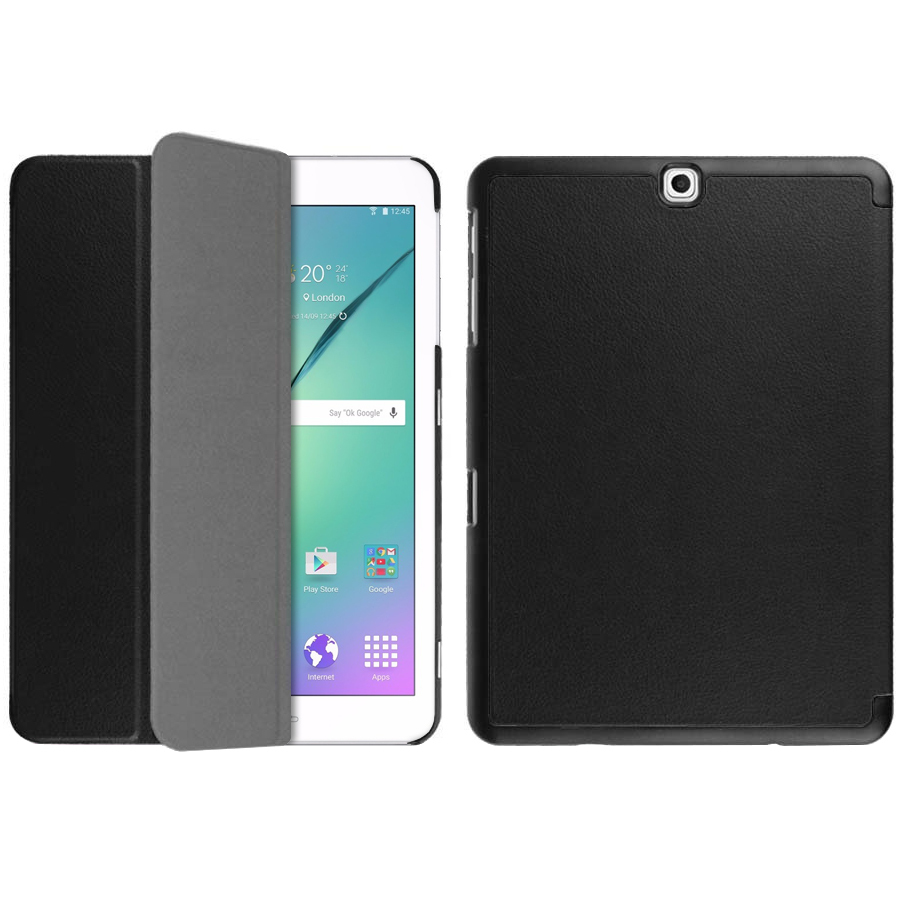 Trifold Smart Case & Stand for Samsung Galaxy Tab S2 9.7 (Black)