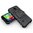 Dual Layer Rugged Tough Armour Case for Samsung Galaxy S5 Mini - Black