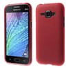 Flexi Gel Case for Samsung Galaxy J1 (2015) - Frosted Red (Two-Tone)